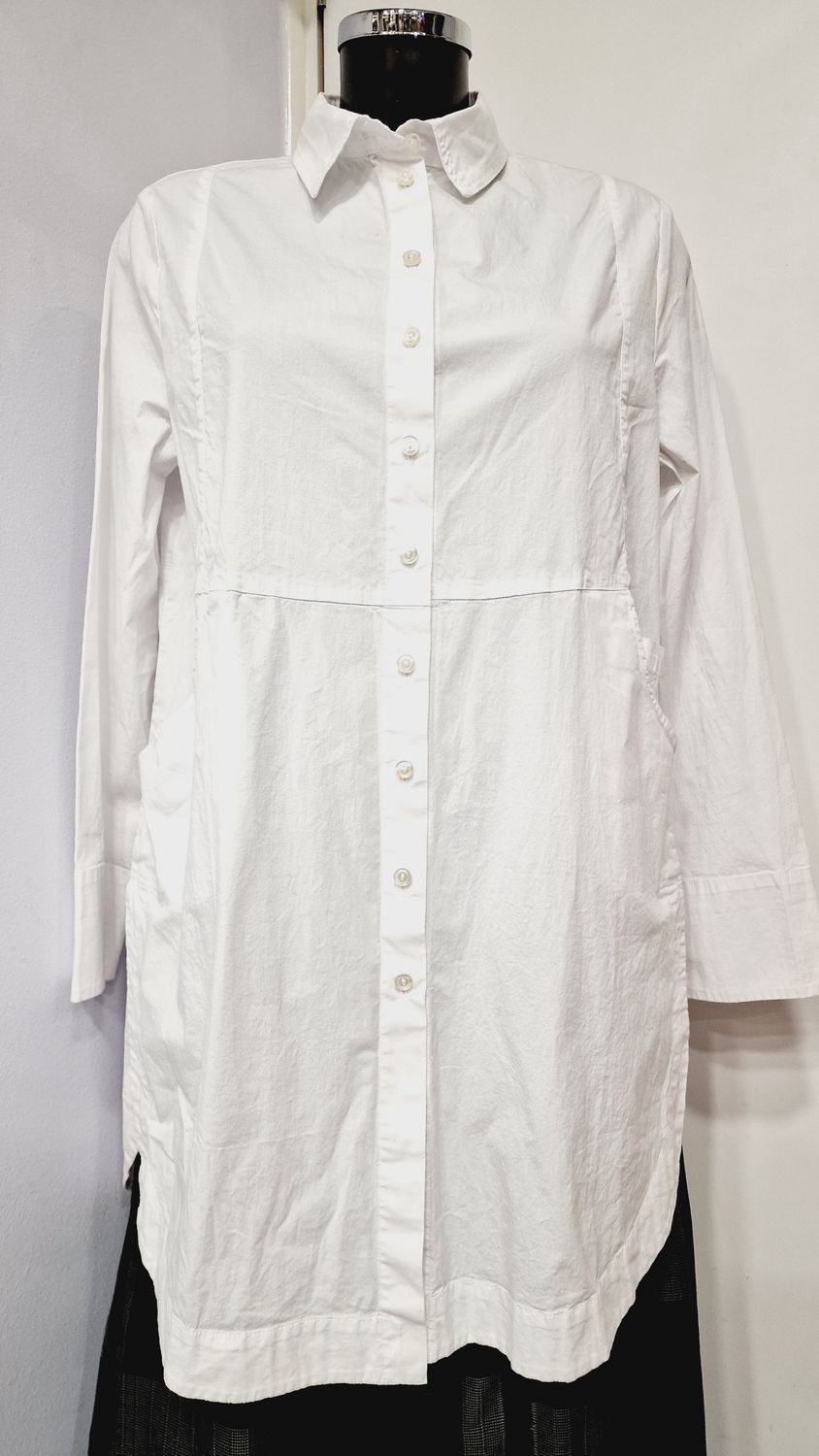 ELLI LONG COTTON SHIRT
