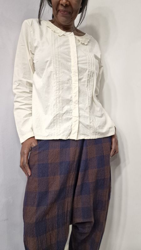 EWAIWALLA COTTON BLOUSE LOIS