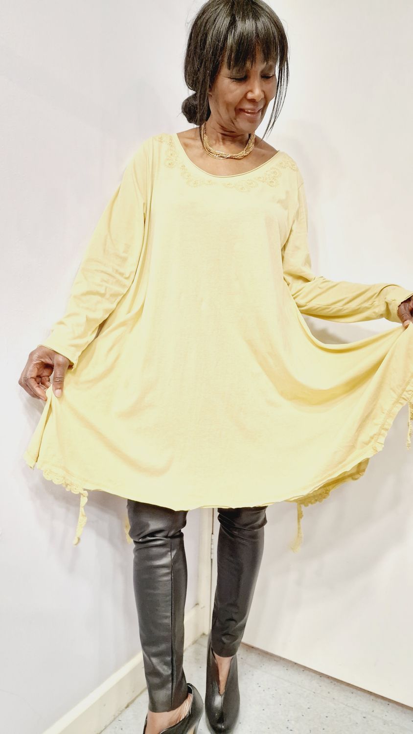 EWAIWALLA COTTON TUNIC DANIA