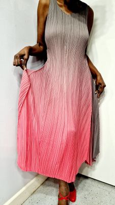 ALQUEMA ESTRELLA DRESS-SMOKY HOT PINK ALQUEMA ESTRELLA DRESS-SMOKY HOT PINK