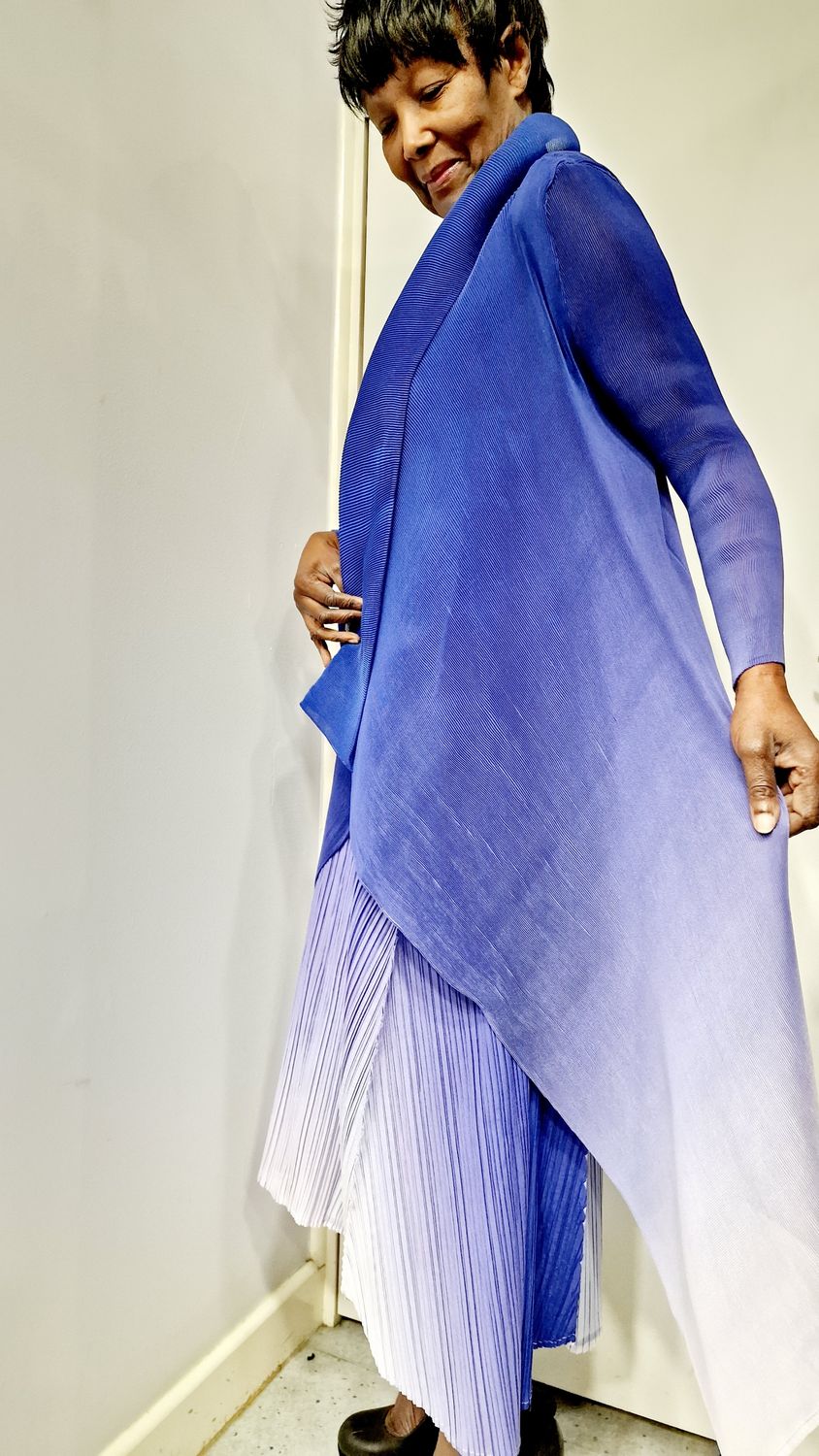 ALQUEMA COLLARE COAT SOLADITE-OMBRE