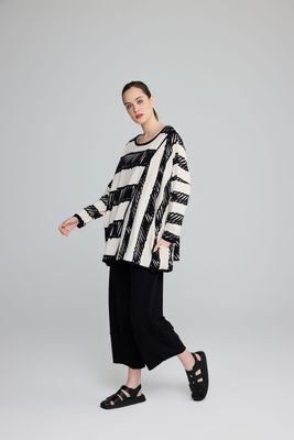 LUUKAA COTTON JERSEY TROUSERS-BLACK LUUKAA COTTON JERSEY TROUSERS-BLACK