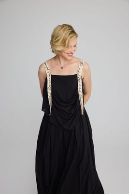 LUUKAA MAXY STRAPPY DRESS