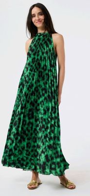 LEO&UGO LONG PLEATED DRESS