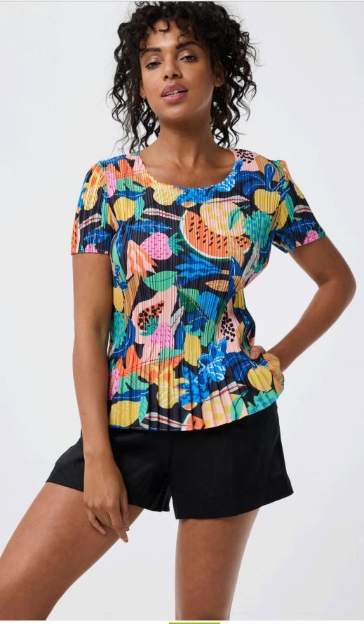 LEO&UGO CRINKLE TOP