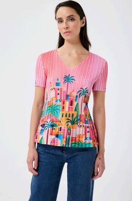 LEO&UGO CRINKLE TOP