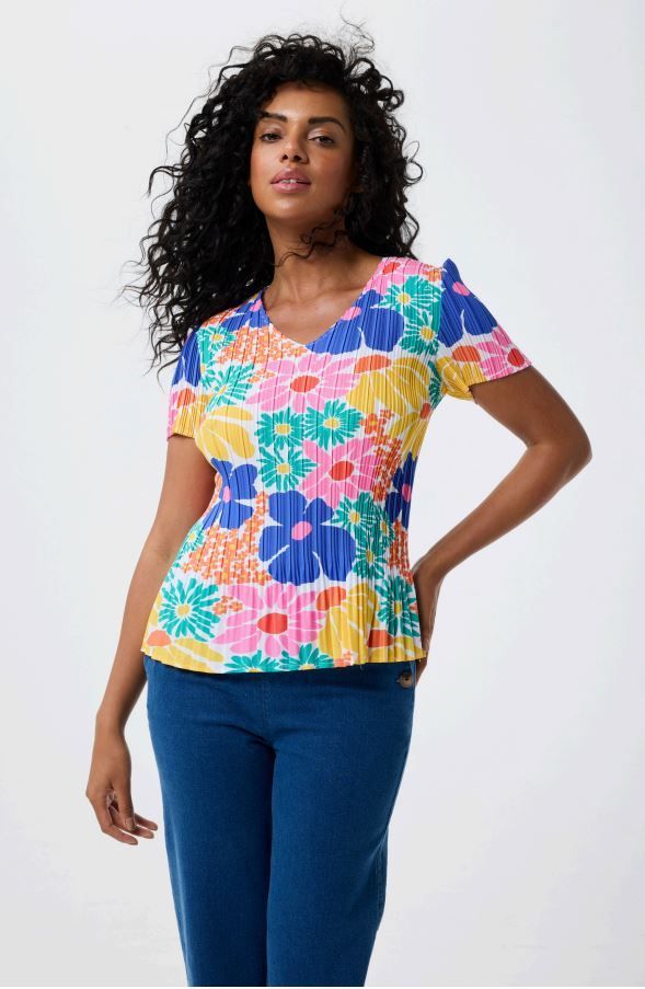 LEO&UGO CRINKLE TOP