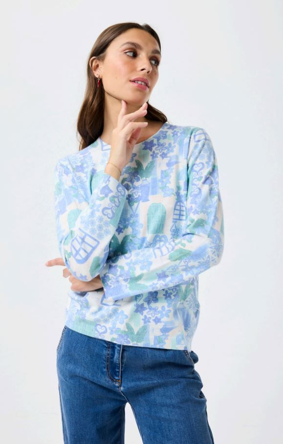 LEO&UGO MULTI COLOUR JUMPER