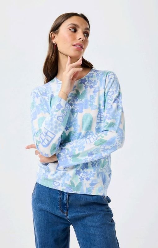 LEO&UGO MULTI COLOUR JUMPER