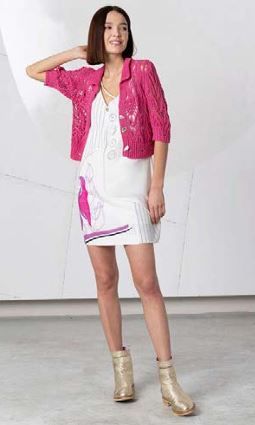 ELISA CAVALETTI KNITTED SHORT JACKET/CARDIGAN