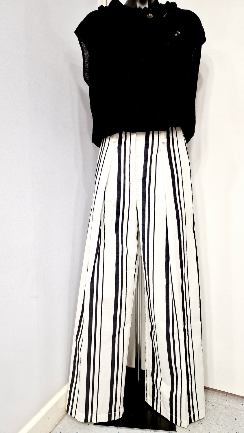 ANNETTE GORTZ STRIPE TROUSERS-ORK