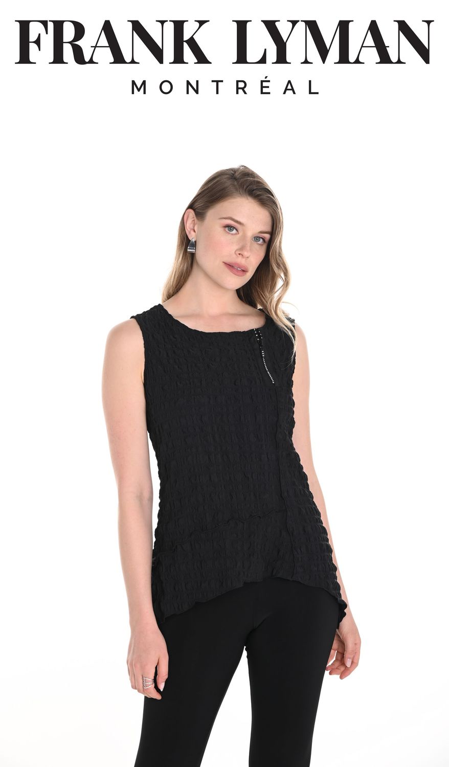 FRANK LYMAN ASYMMETRICAL TUNIC/TOP