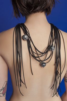 IGOR NECKLACE-BLACK 