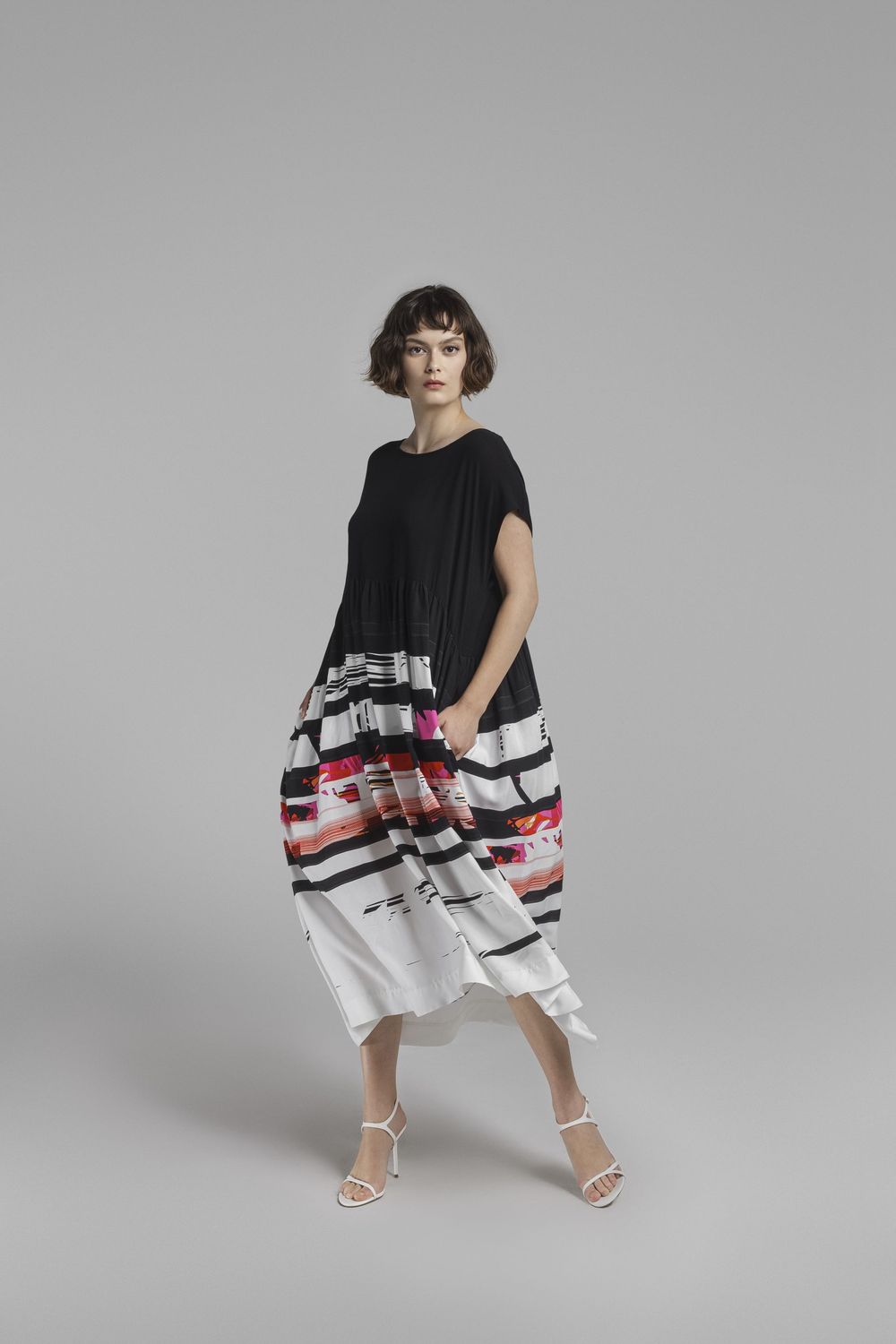 IGOR DRESS LUDWIG-BLACK/MULTI