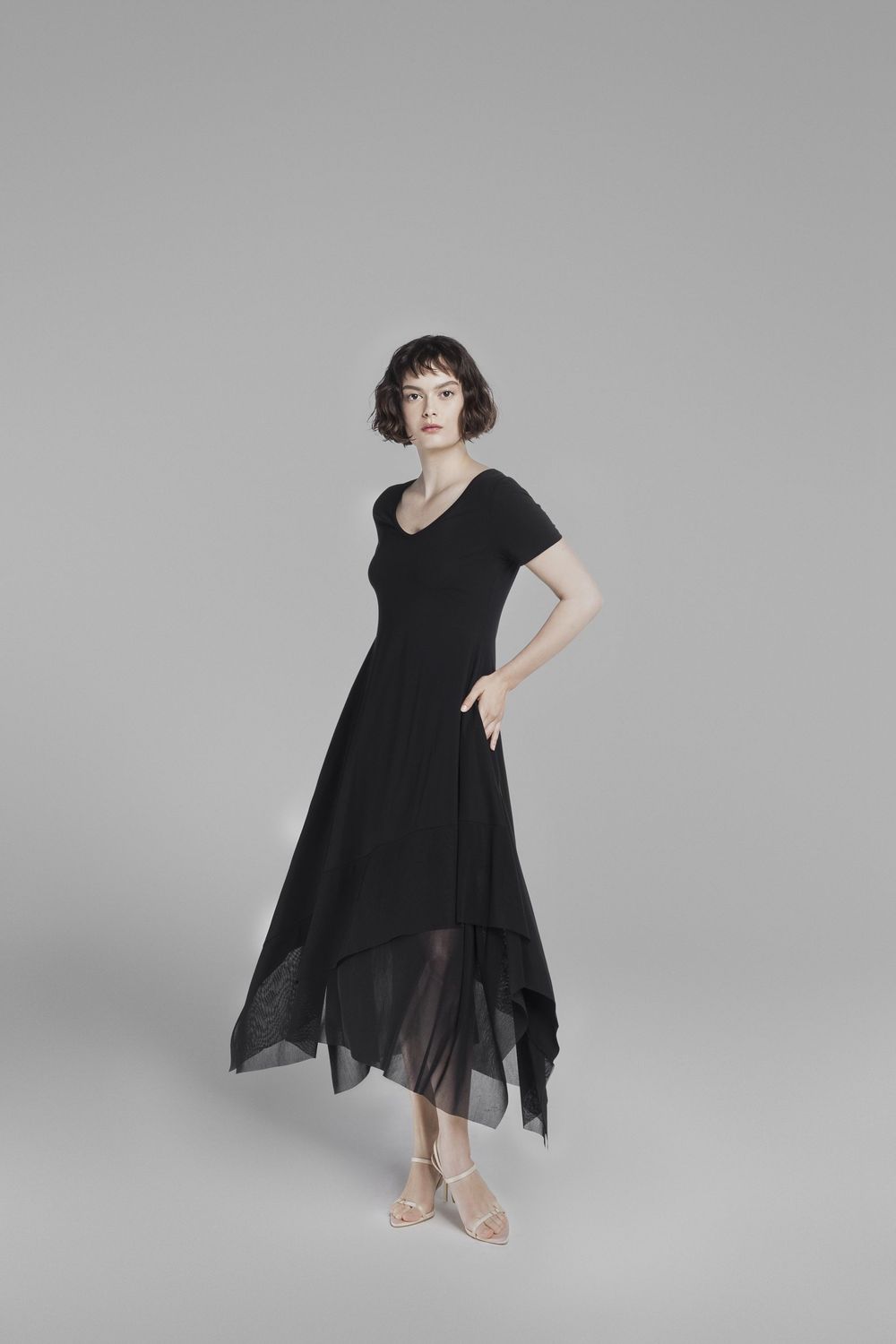 IGOR DRESS SHOPIN-BLACK