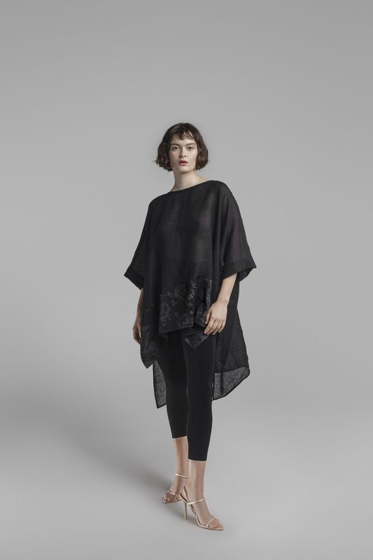 IGOR TUNIC ARIA-BLACK