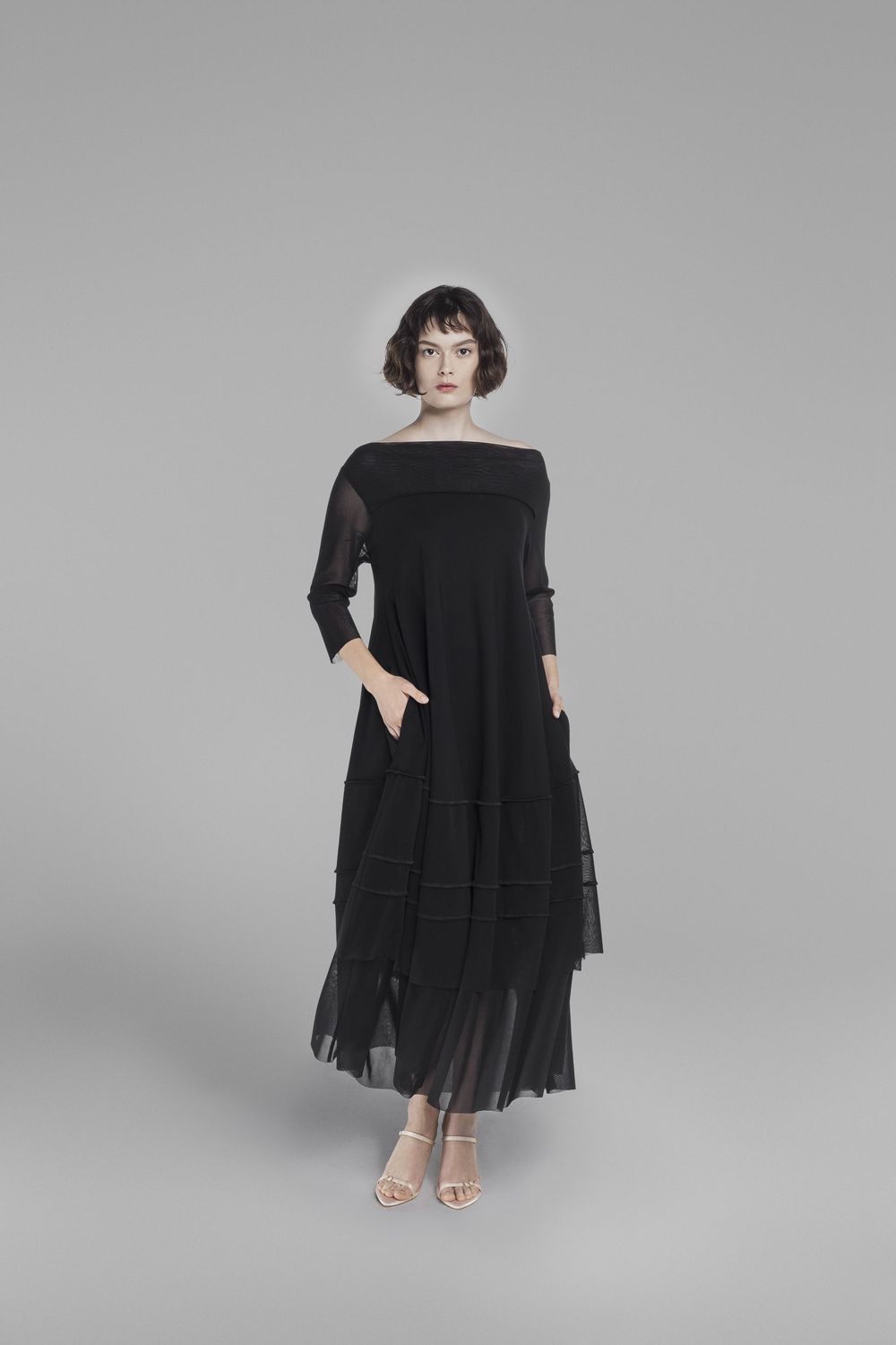 IGOR DRESS PUCCINI-BLACK