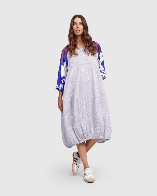 ALEMBIKA DRESS-STRIPES