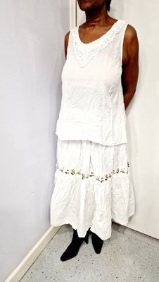 EWAIWALLA WHITE TOP-MISA