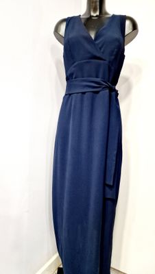 BLEU BLANC ROUGE NAVY SLEEVELESS DRESS BLEU BLANC ROUGE NAVY SLEEVELESS DRESS