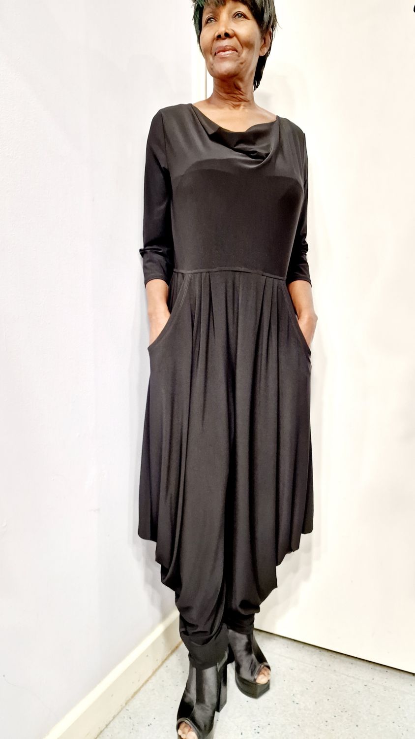 FRANK LYMAN JUMPSUIT-BLACK