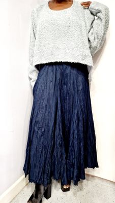 PRIVATSACHEN CRUSHED SKIRT INFUHLUNG-STROMUNG