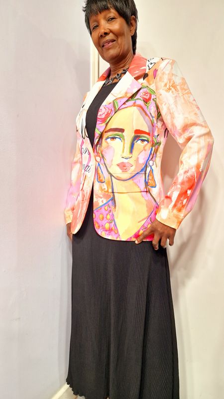 FRANK LYMAN PRINTED JACKET-MULTI