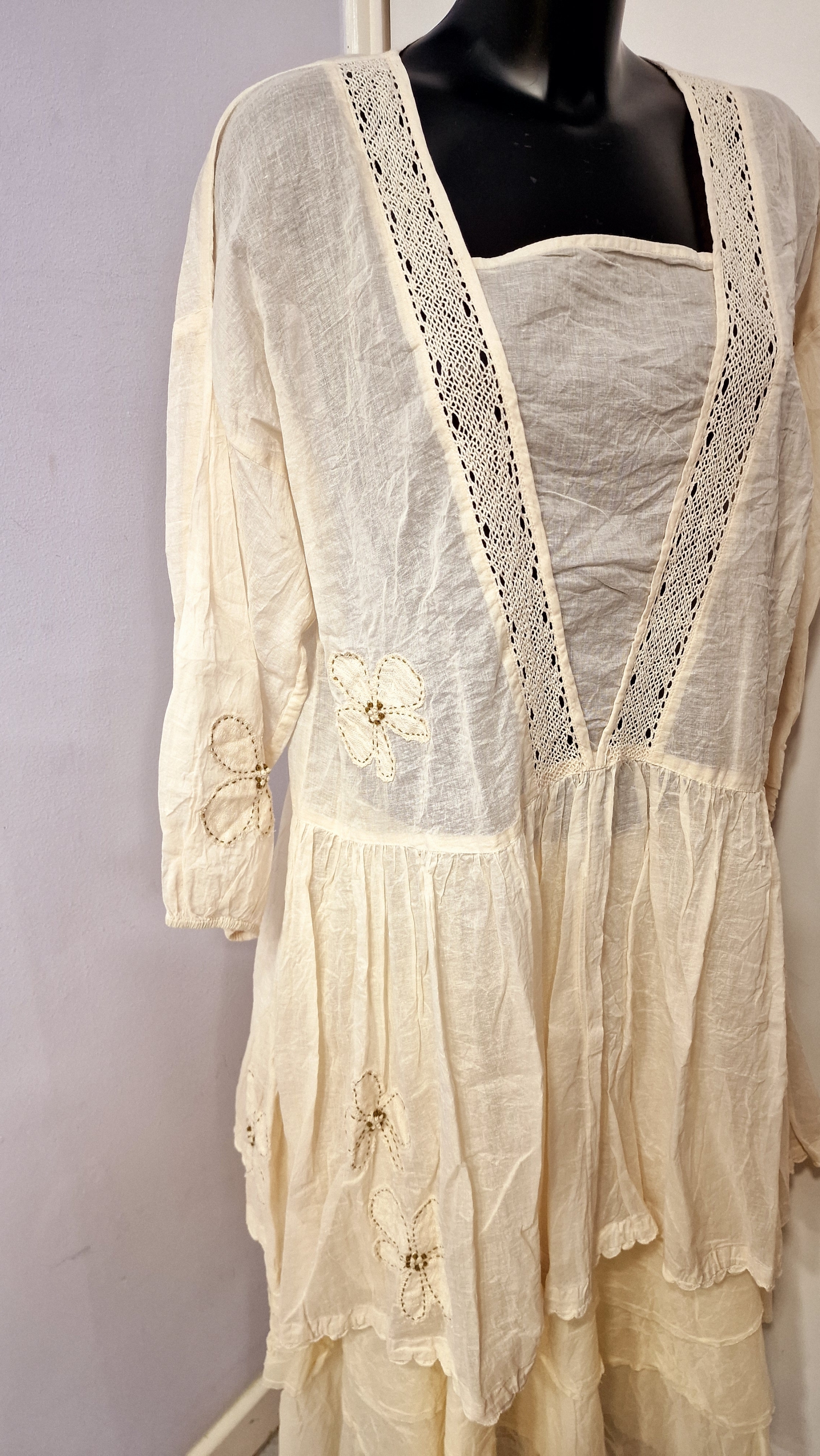 EWAIWALLA TUNIC ROSINA-BONE