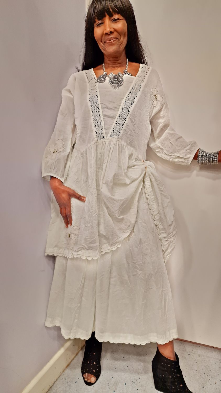 EWAIWALLA TUNIC ROSINA-SOFT JADE