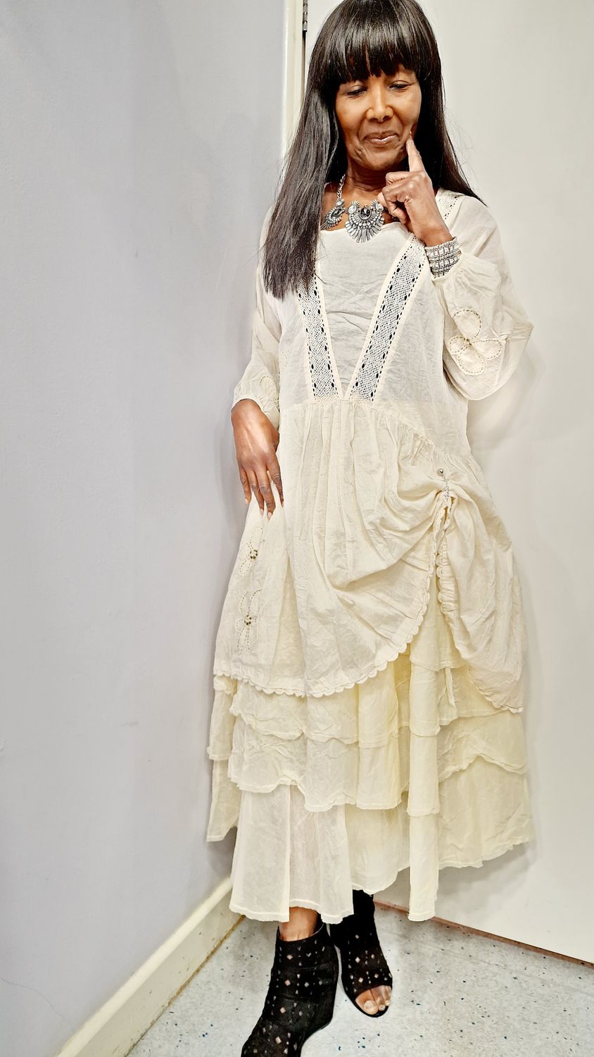 EWAIWALLA TUNIC ROSINA-BONE