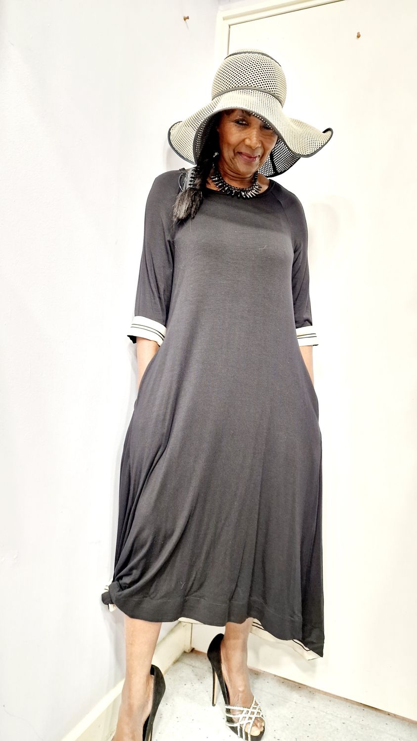 ANNETTE GORTZ BLACK DRESS-LEVEL