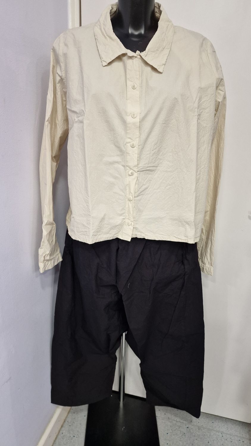 PRIVATSACHEN LOW CRUTCH TROUSERS ZAUNETZ-KAVIAR