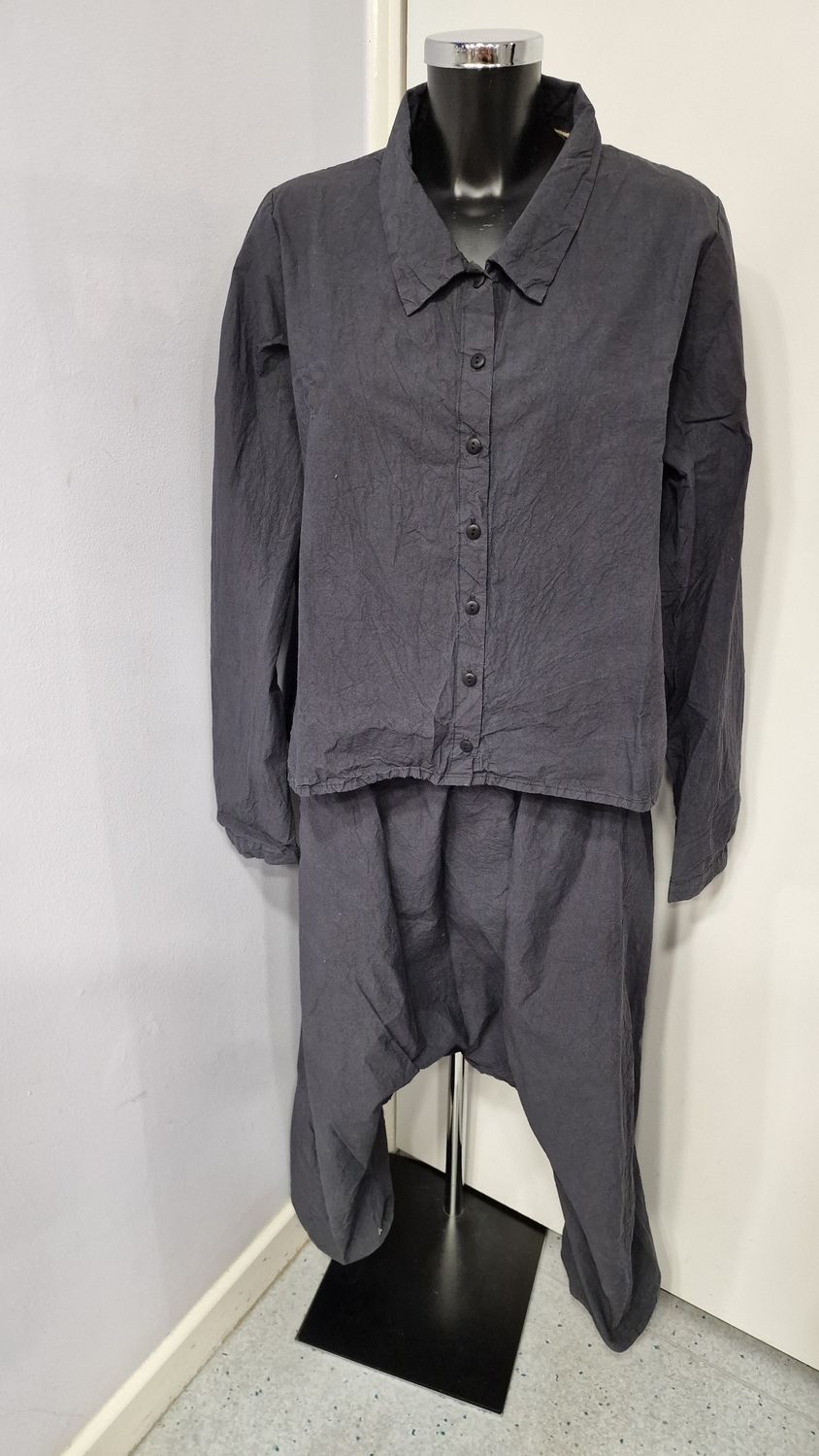 PRIVATSACHEN LOW CRUTCH TROUSERS ZAUNETZ-SATT