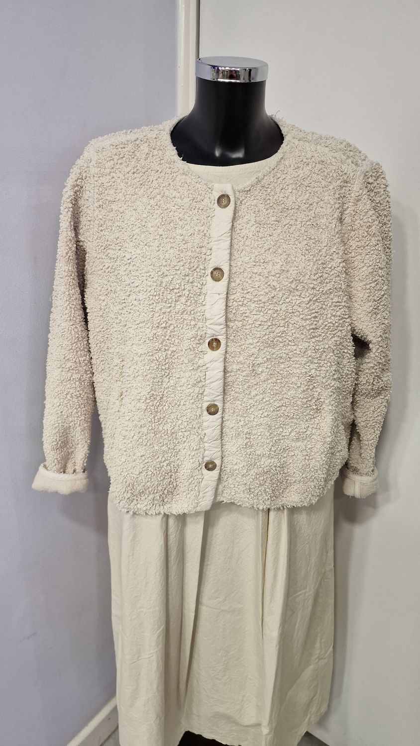 PRIVATSACHEN KNITTED JACKET SANDUMM-GEFUHL