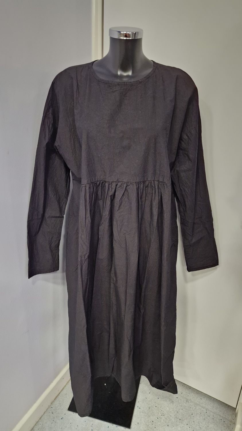 PRIVATSACHEN COTTON DRESS VANMEER-KAVIAR