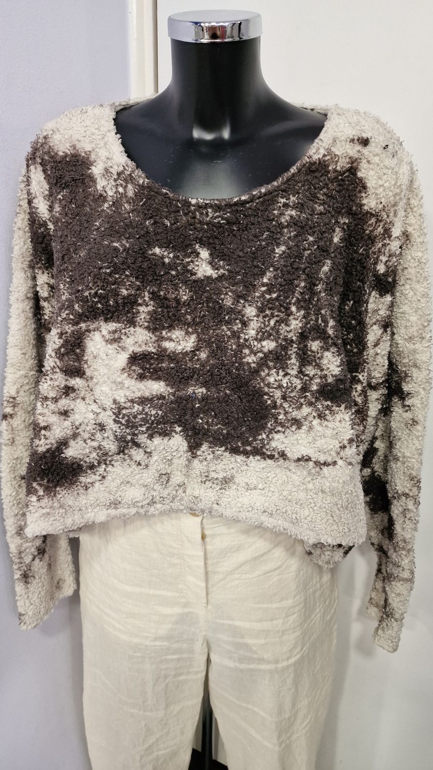 PRIVATSACHEN PULLOVER ABEND-CHOCO