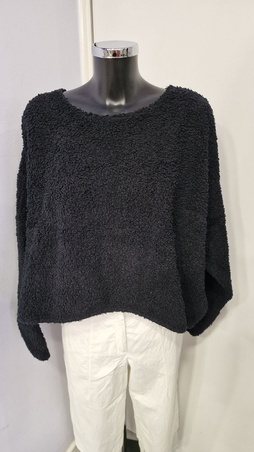 PRIVATSACHEN TEDDY PULLOVER MENSCHON-KAVIAR