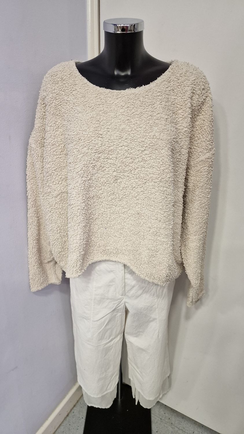 PRIVATSACHEN TEDDY PULLOVER MENSCHON-GEFUHL