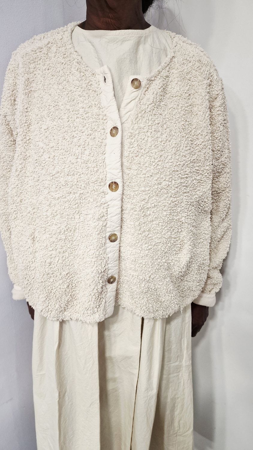PRIVATSACHEN KNITTED JACKET SANDUMM-GEFUHL