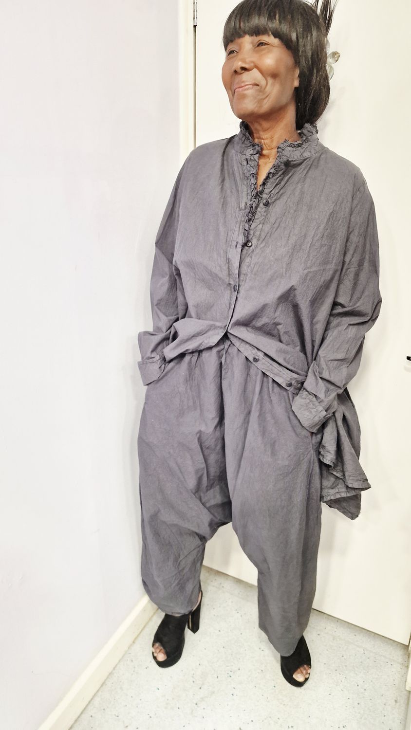 PRIVATSACHEN LOW CRUTCH TROUSERS ZAUNETZ-SATT