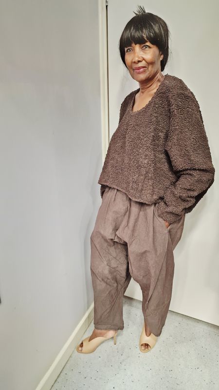 PRIVATSACHEN PULLOVER HELGA-CHOCO