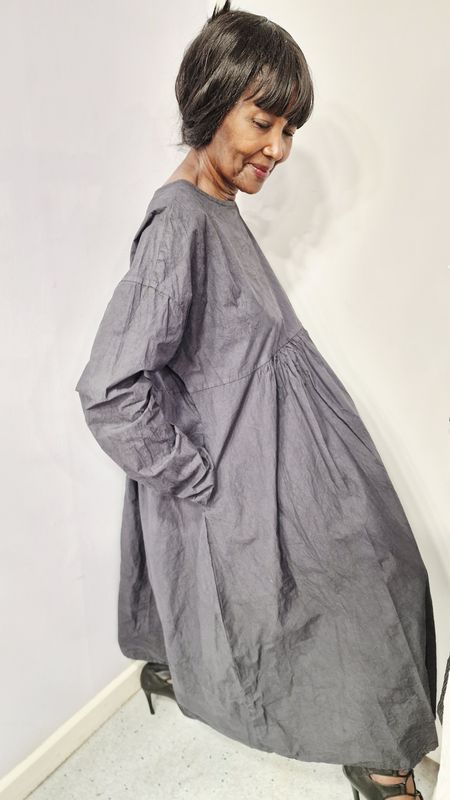 PRIVATSACHEN COTTON DRESS VANMEER-SATT