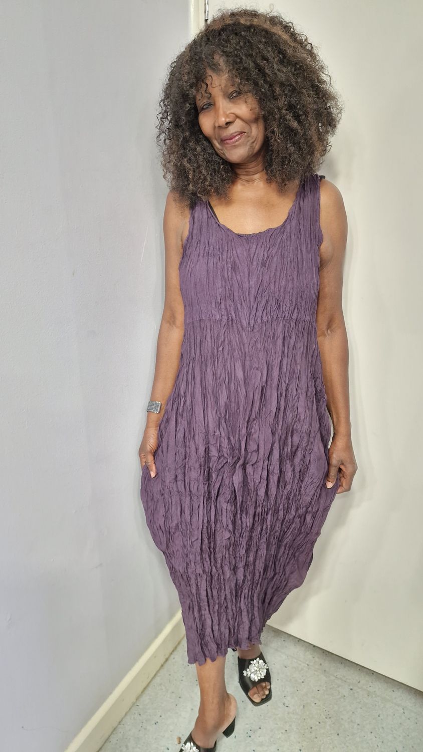 PRIVATSACHEN SILK DRESS LICHT