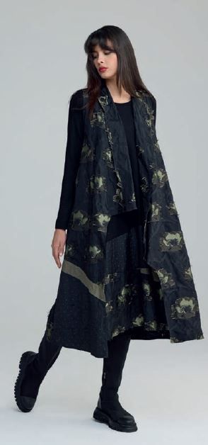 LUUKAA LONG WAISTCOAT CHIONE