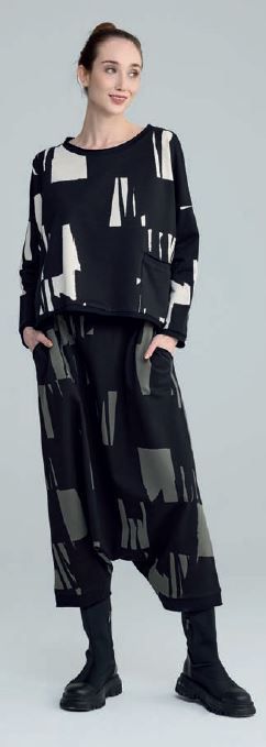 LUUKAA LOW CRUTCH TROUSERS LIVIA
