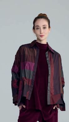 LUUKAA TAFFETA SHIRT/JACKET VIVIENNE