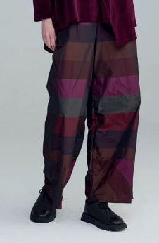 LUUKAA TAFFETA WIDE LEG TROUSERS ISADORA