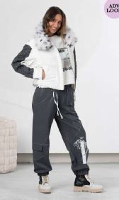 ELISA CAVALETTI GILET AUDACE/ANTHRACITE