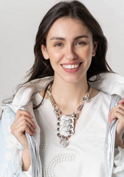ELISA CAVALETTI SILVER NECKLACE