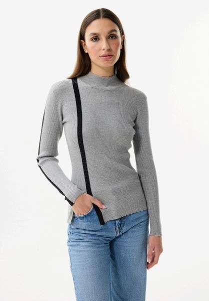 LEO&UGO JUMPER OFF WHITE-BLACK